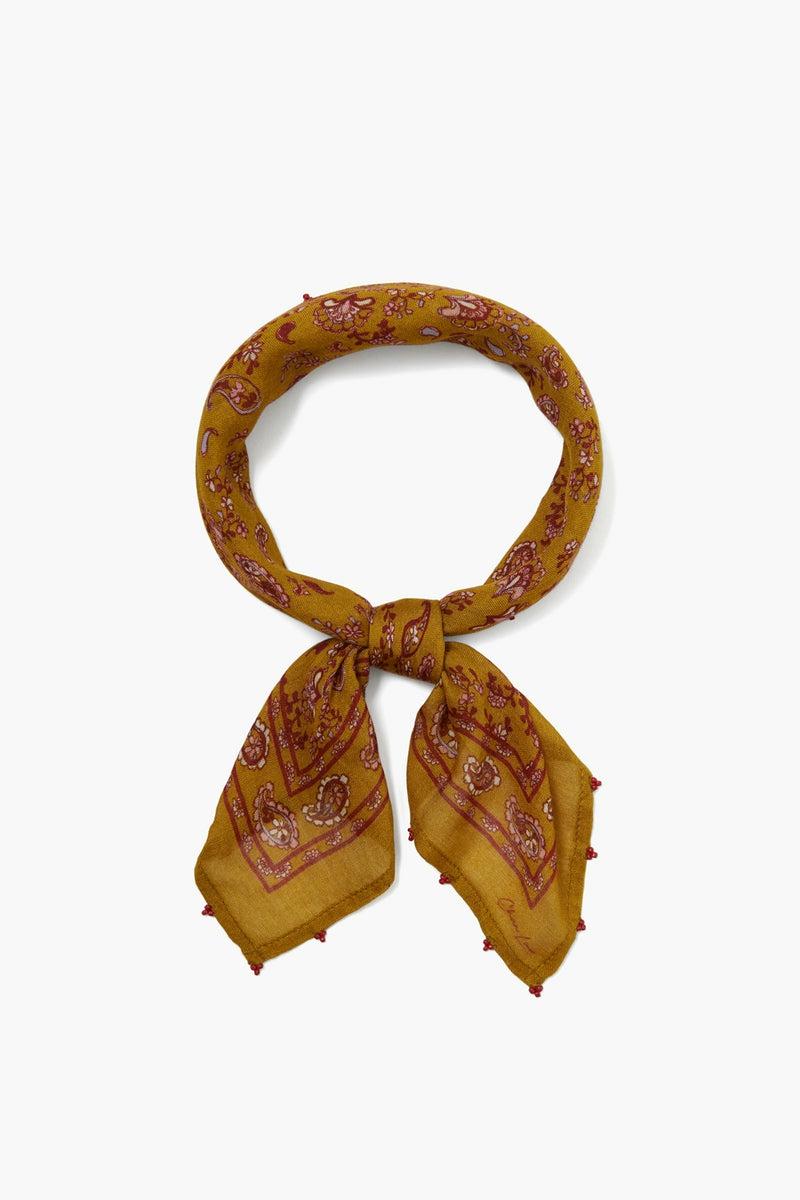 Bandana Chai Tea Paisley Accessory