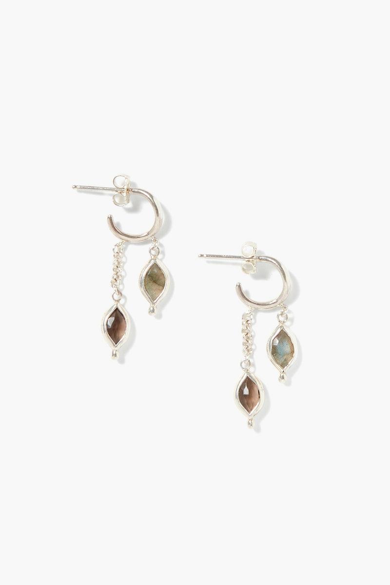 Indira Drop Earrings Labradorite Mix Jewelry